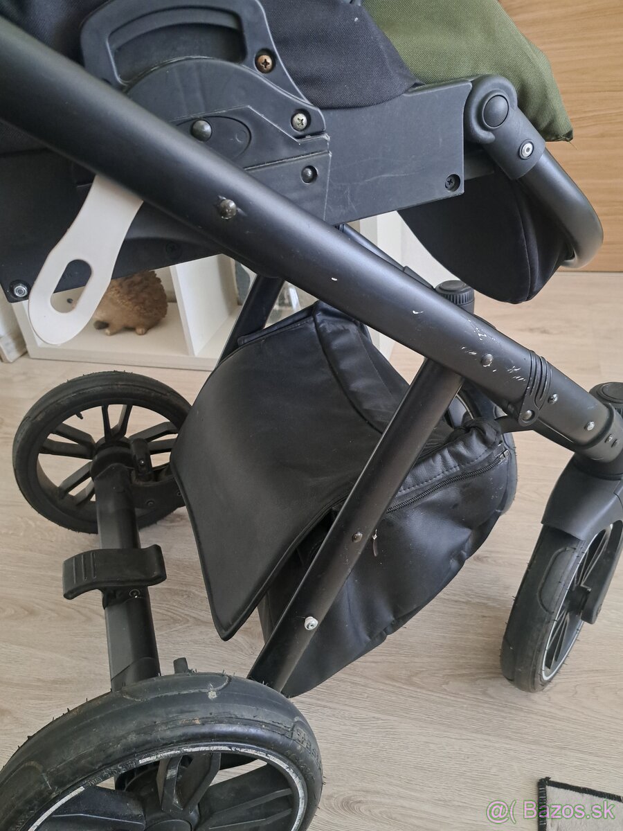 Kočík Petite&Mars Rover II. 3v1 olive - 7