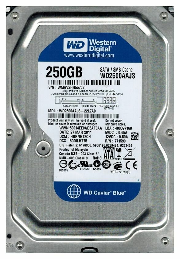 Predam 3,5" HDD (SATA) 40-320GB - 7