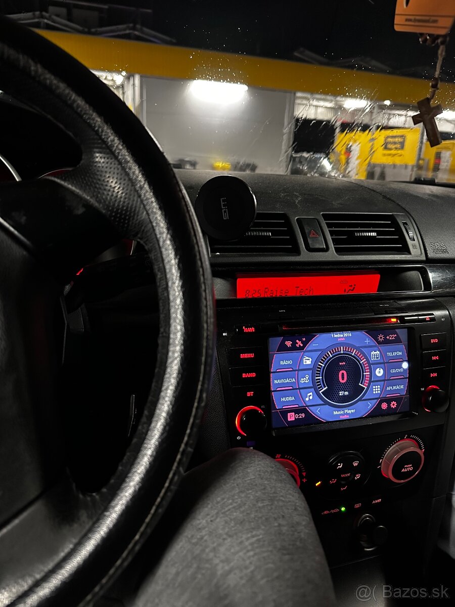 Mazda 3 1.6 benzín + LPG, r. 2006 - 7