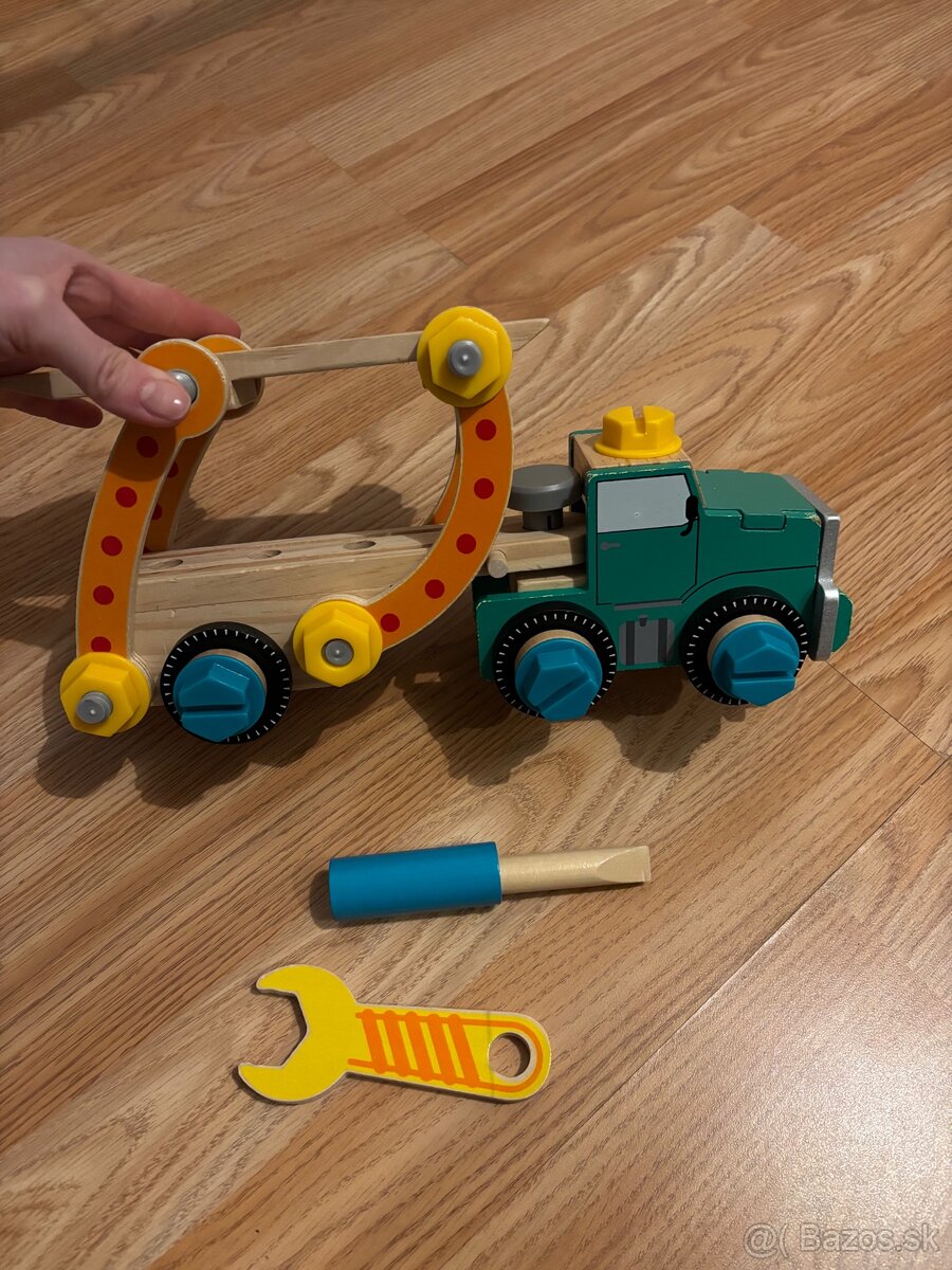 Drevený šrobovací nákladiak - 7