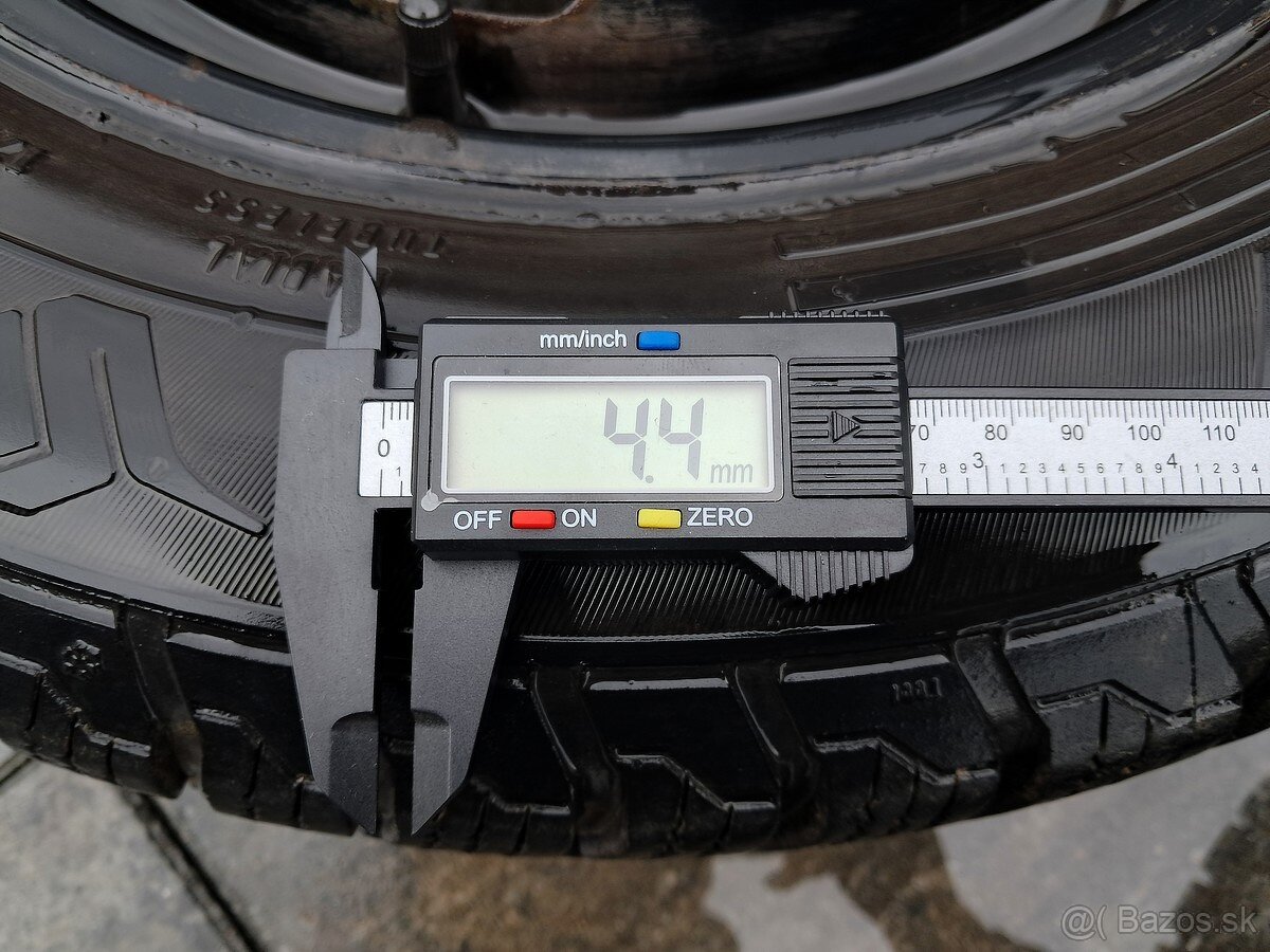 Zimna sada / zimne pneu 175/70 r14 + snimače tlaku TPMS - 7