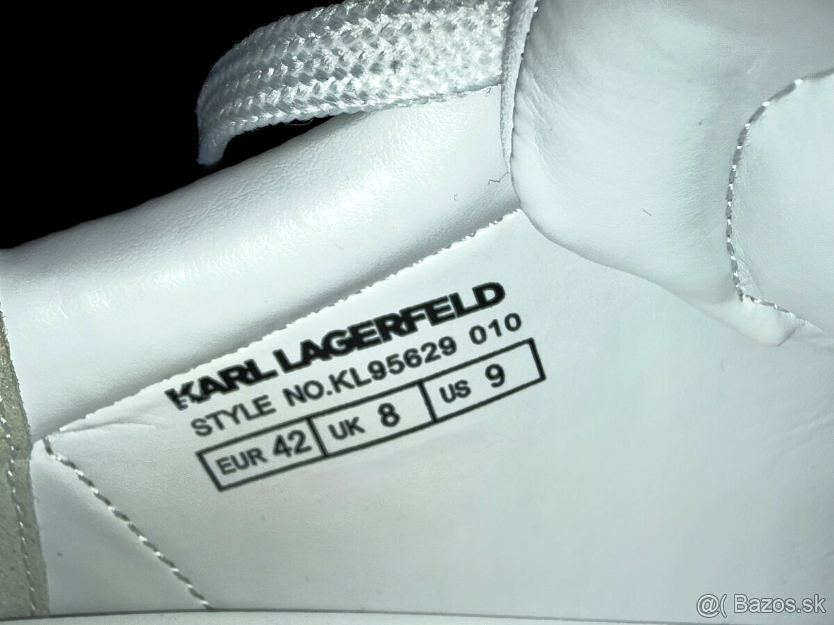 KARL LAGERFED pánske tenisky. Veľkosť: 42/8. - 7