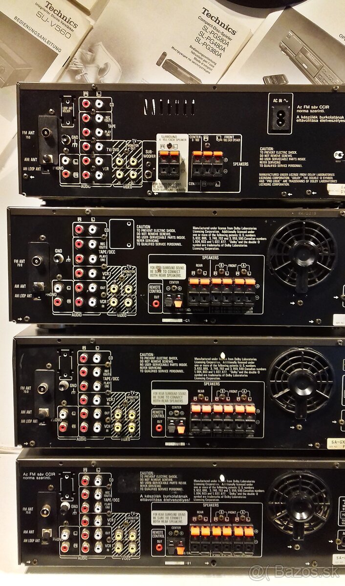 SERIA receiver TECHNICS RE01, vyber DO, anteny AM/FM, Japan - 7