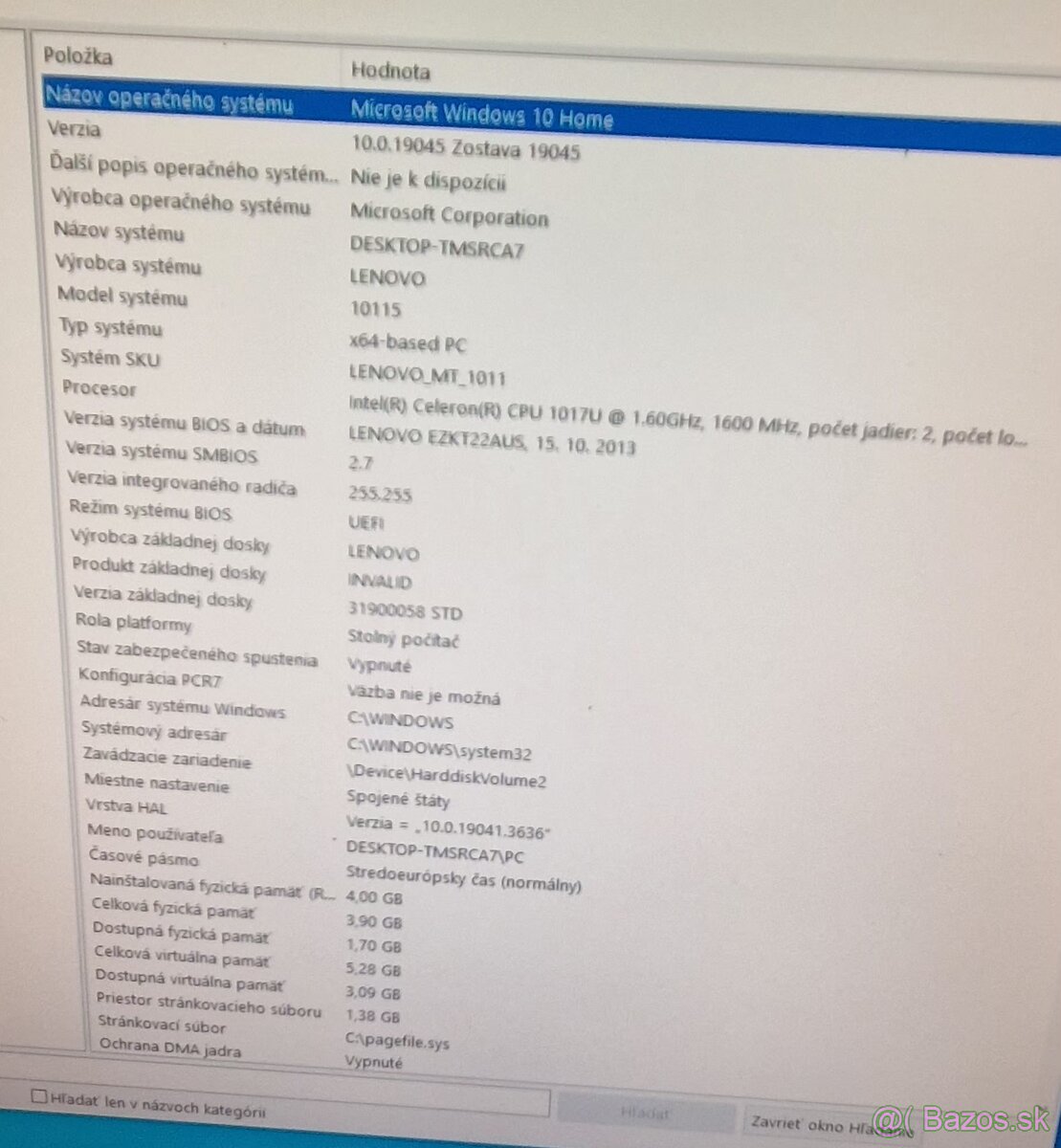 Predám funkčný stolný počítač Lenovo. - 7