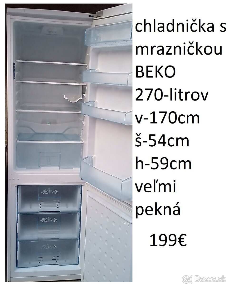 predám gastro presklenú chladničku 325 litrov - 7