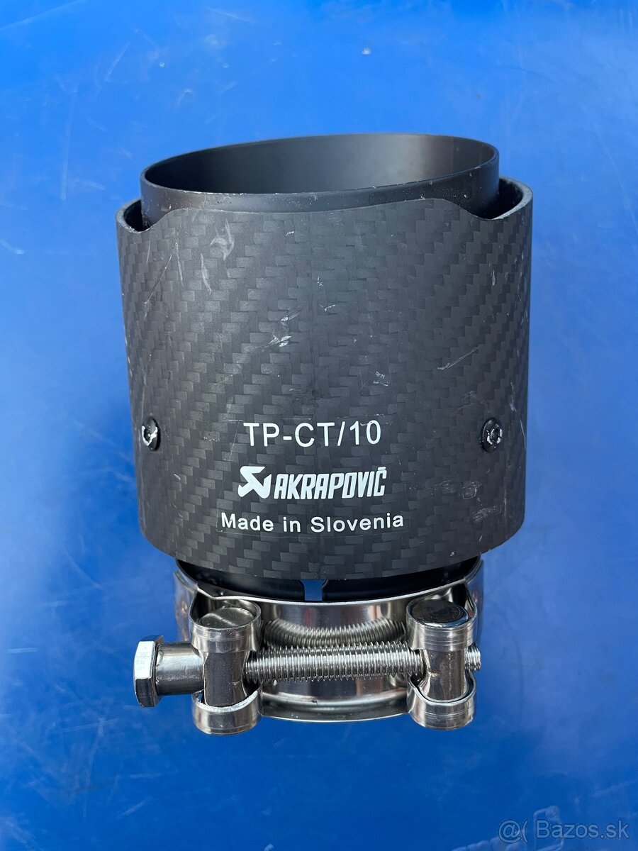 Predám koncovku na výfuk AKRAPOVIČ priemer 72mm - 7