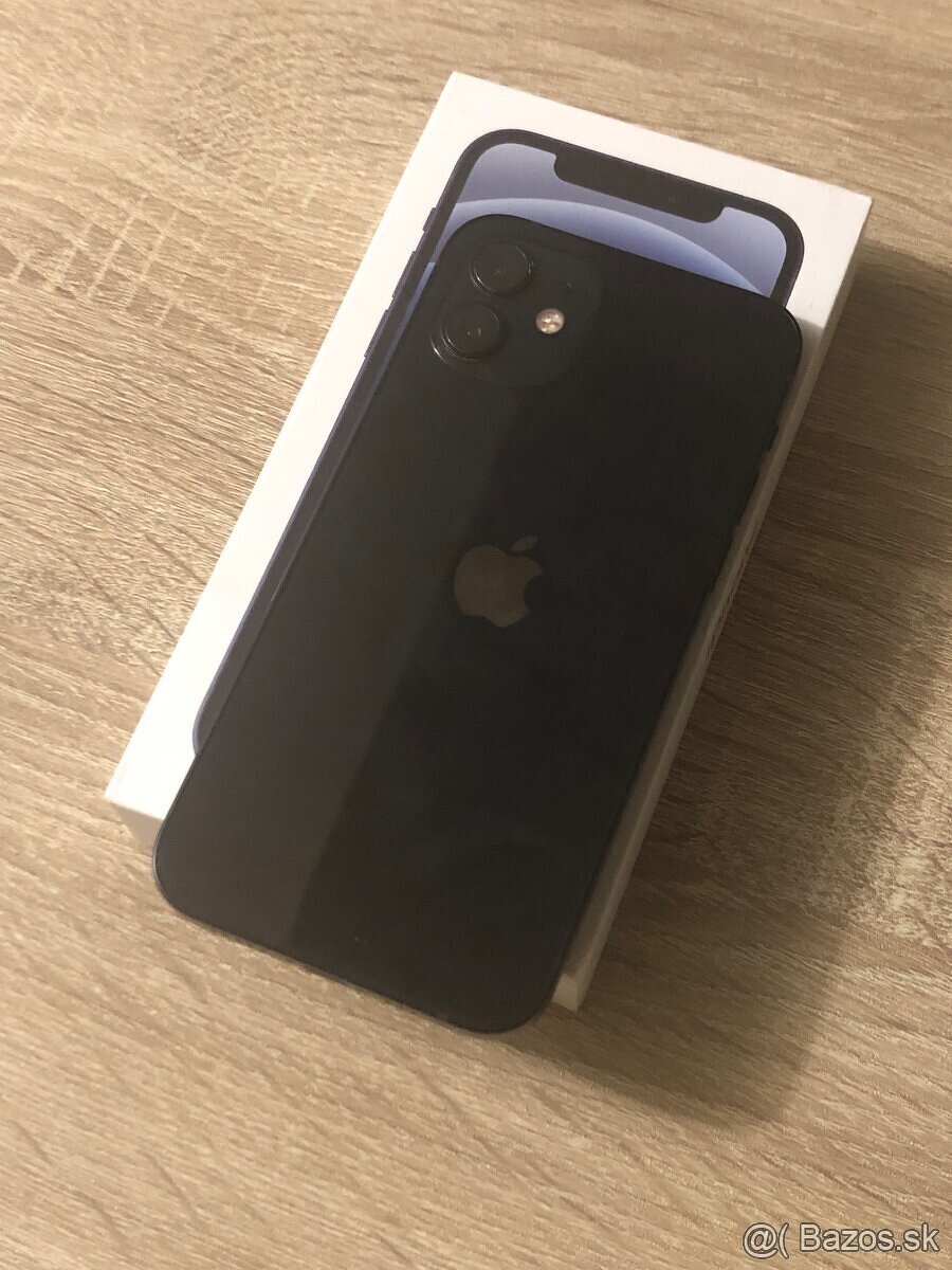 iPhone 12 / 64GB Black TOP stav - 7