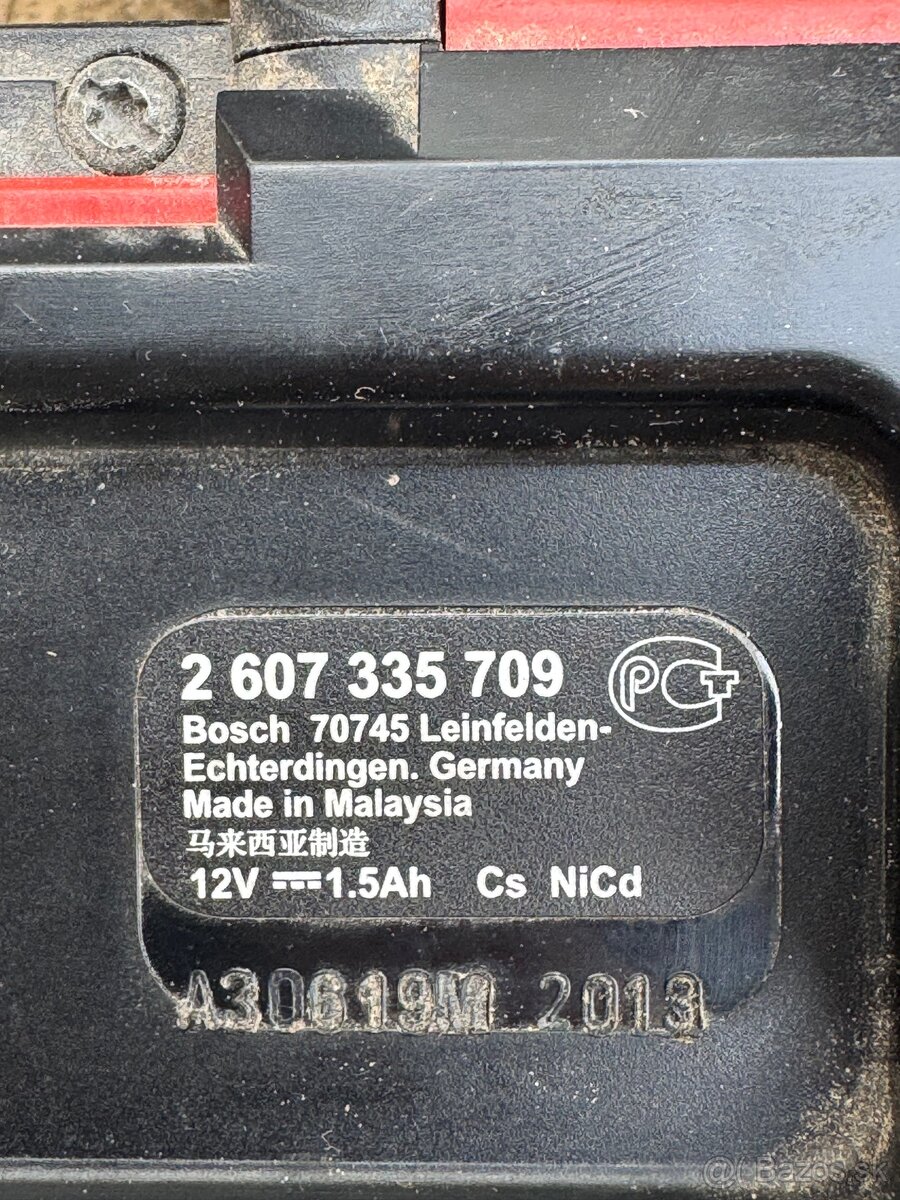 Predam aku skrutkovač BOSCH GSFI VE-2 - 7