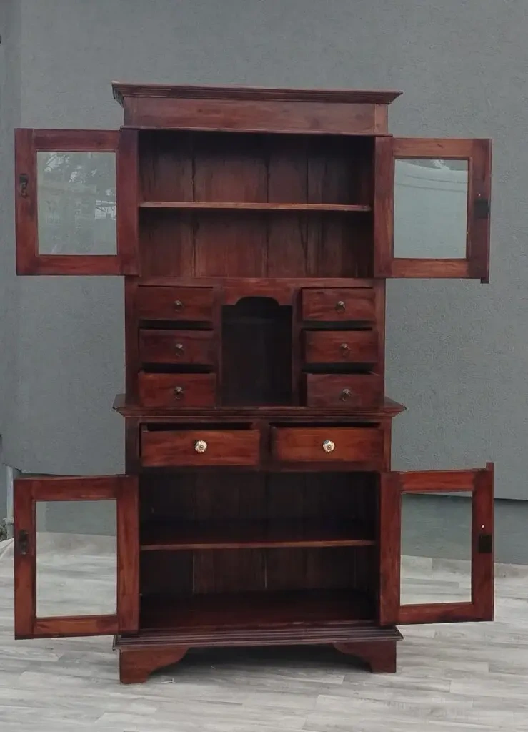 Skriňa teaková masívna. - 7