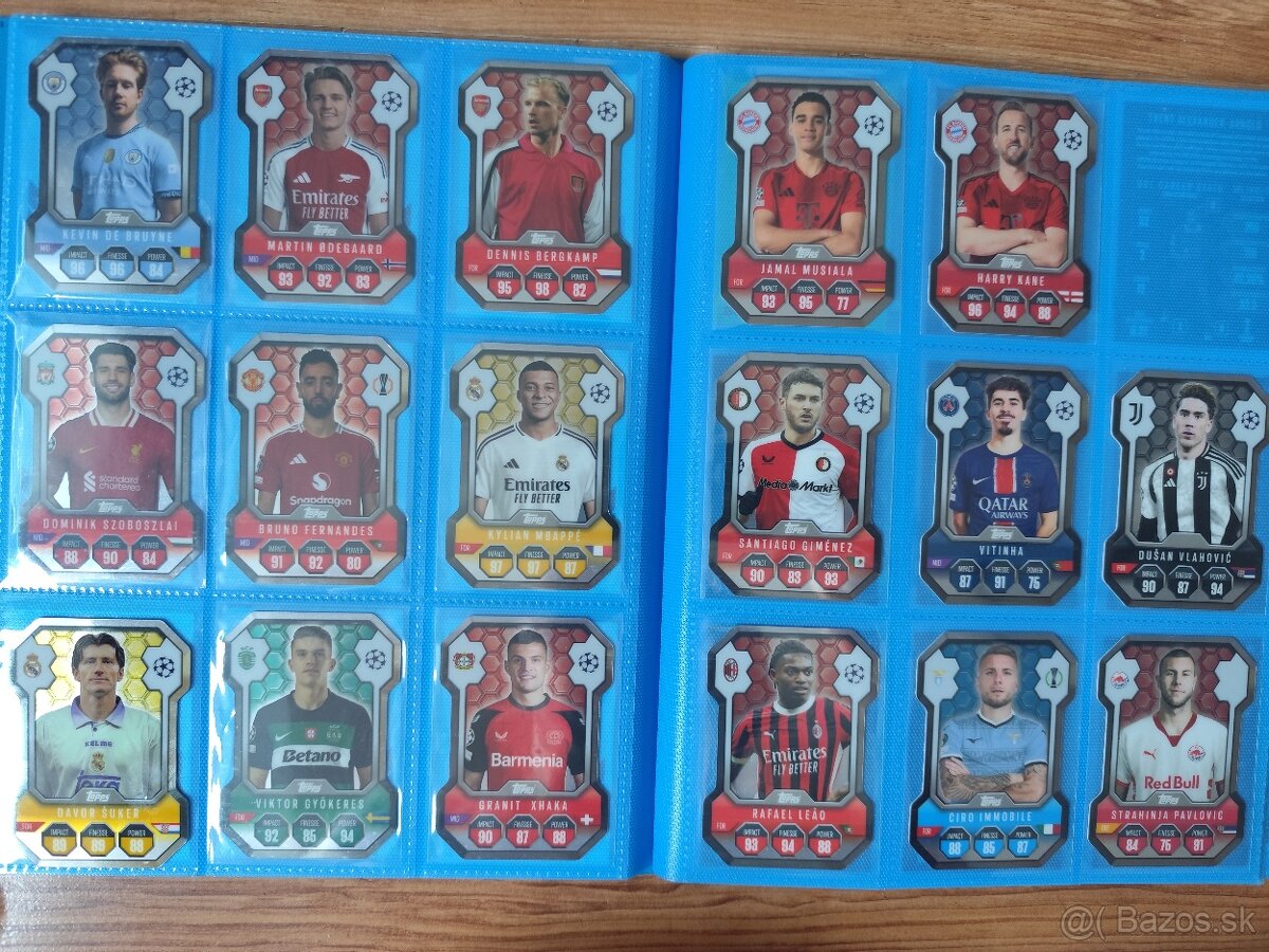 Futbalové kartičky Match Attax 2024/25 - 7