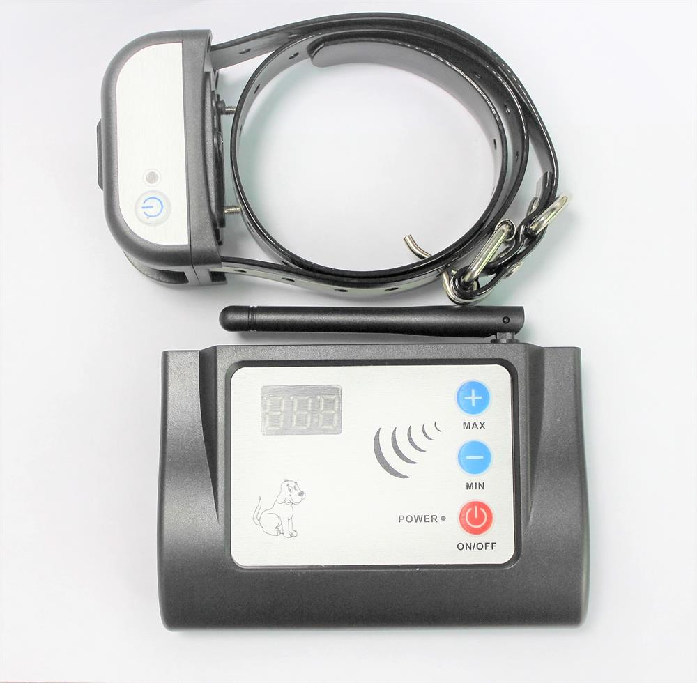 Bezdrôtový elektrický ohradník pre 2 psov, oplotok - 7