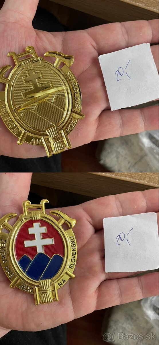 Vojenske Odznaky 10 (požiarnicke,policia,army) - 7