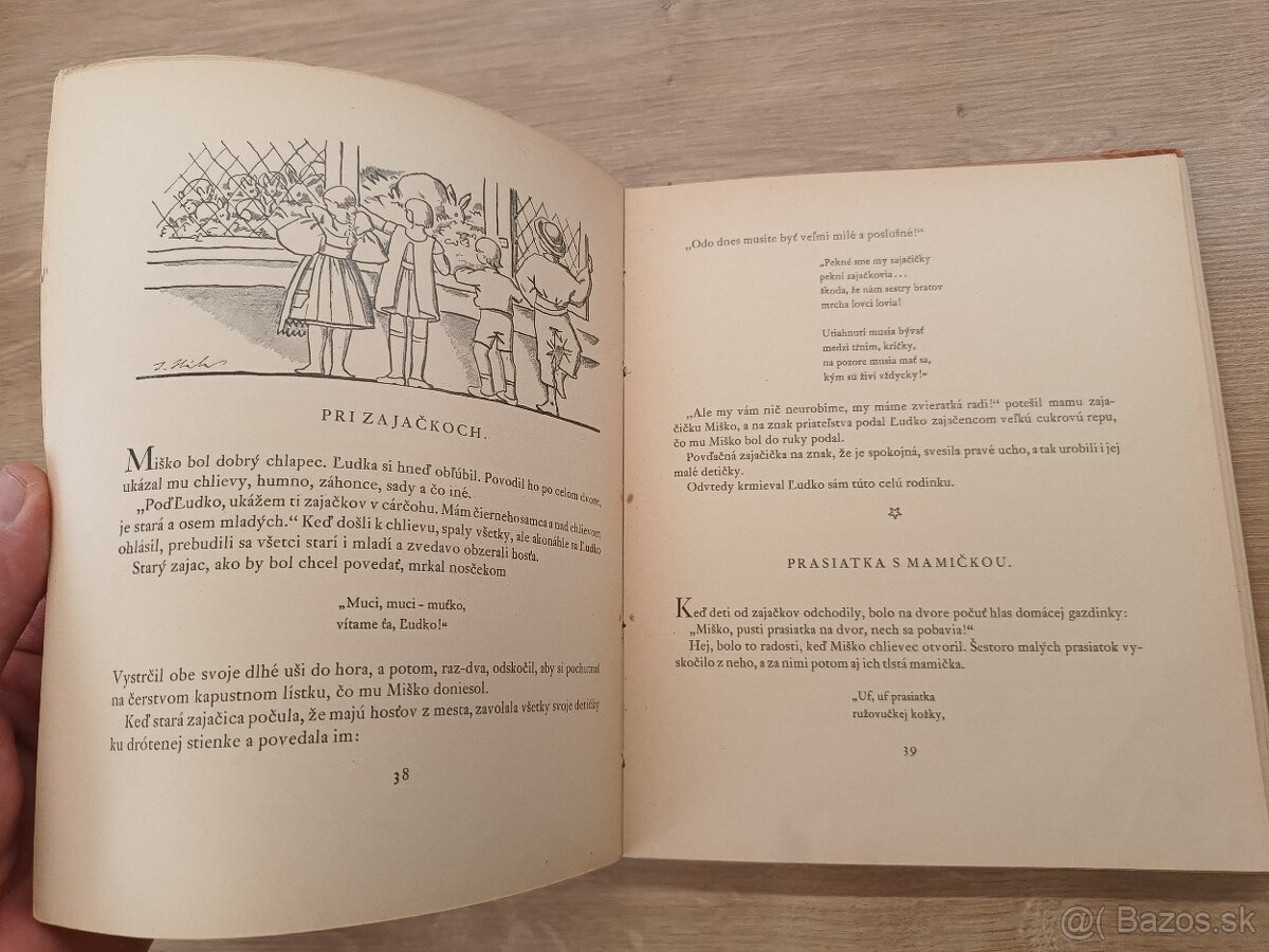 Z mesta na dedinu 1929 ilustroval Hála - 7