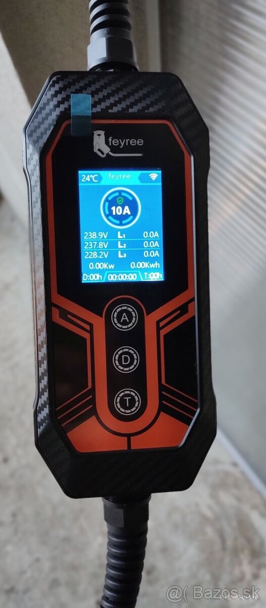 11KW TYP2 WIFI nabíjačka - nabíjací kábel 3 fázy Važec - 7