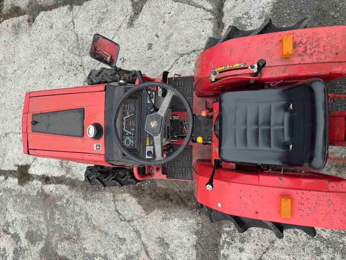 japonský malotraktor Mitsubishi MTX13 s rotavátorom - 7