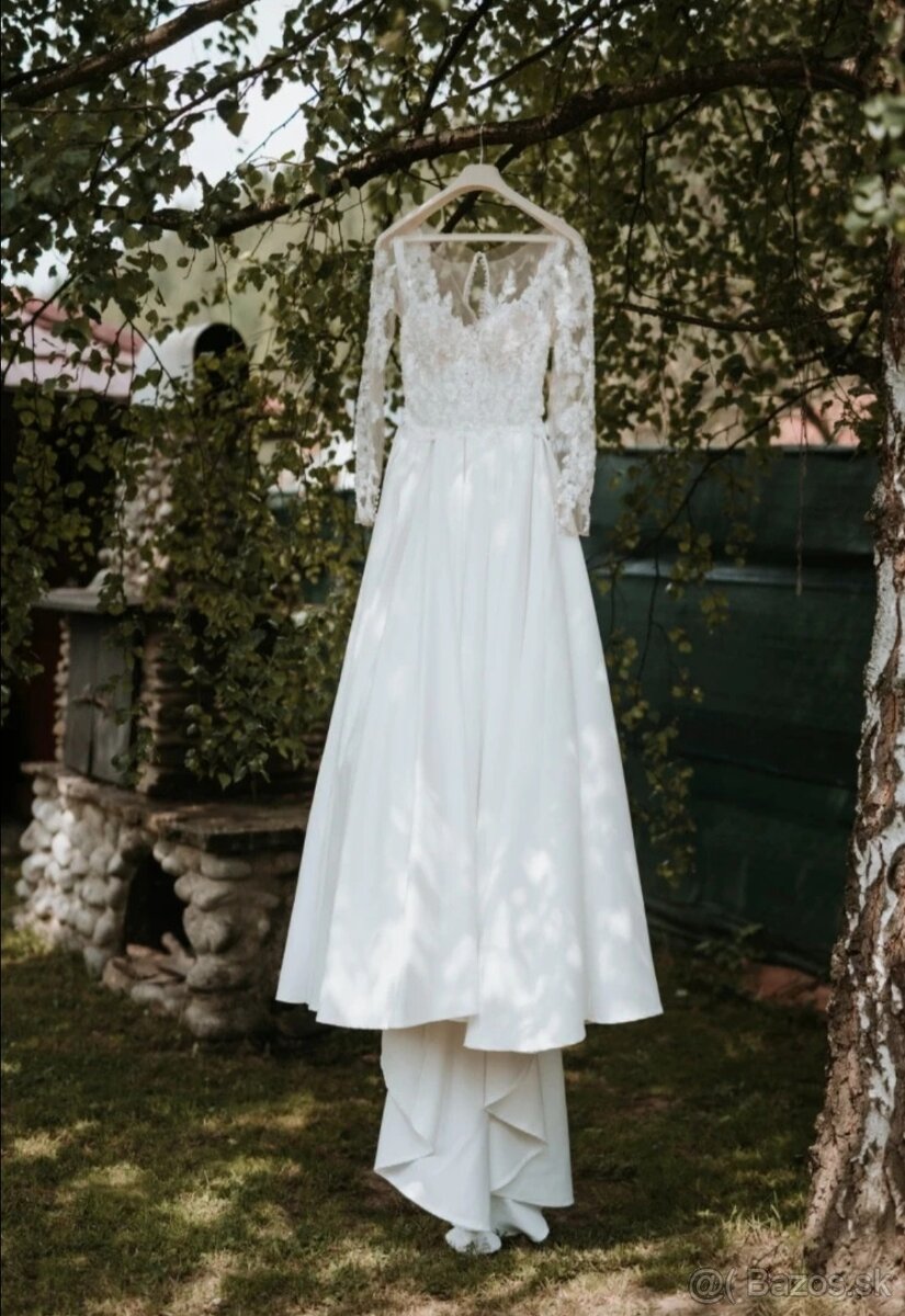 Princeznovské svadobné šatočky 36/S - 7