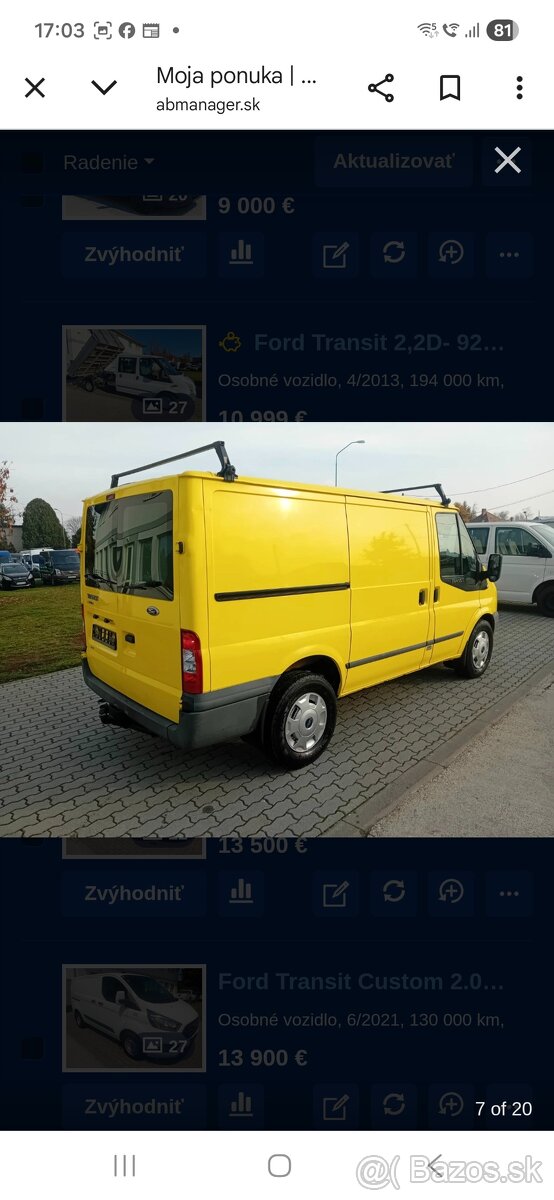 Ford Transit 2,4D 103KW 4X4 - 7