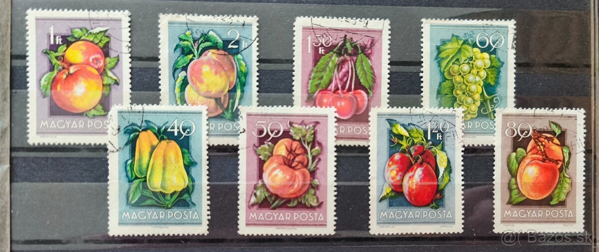 Známky kvety Maďarsko - 7