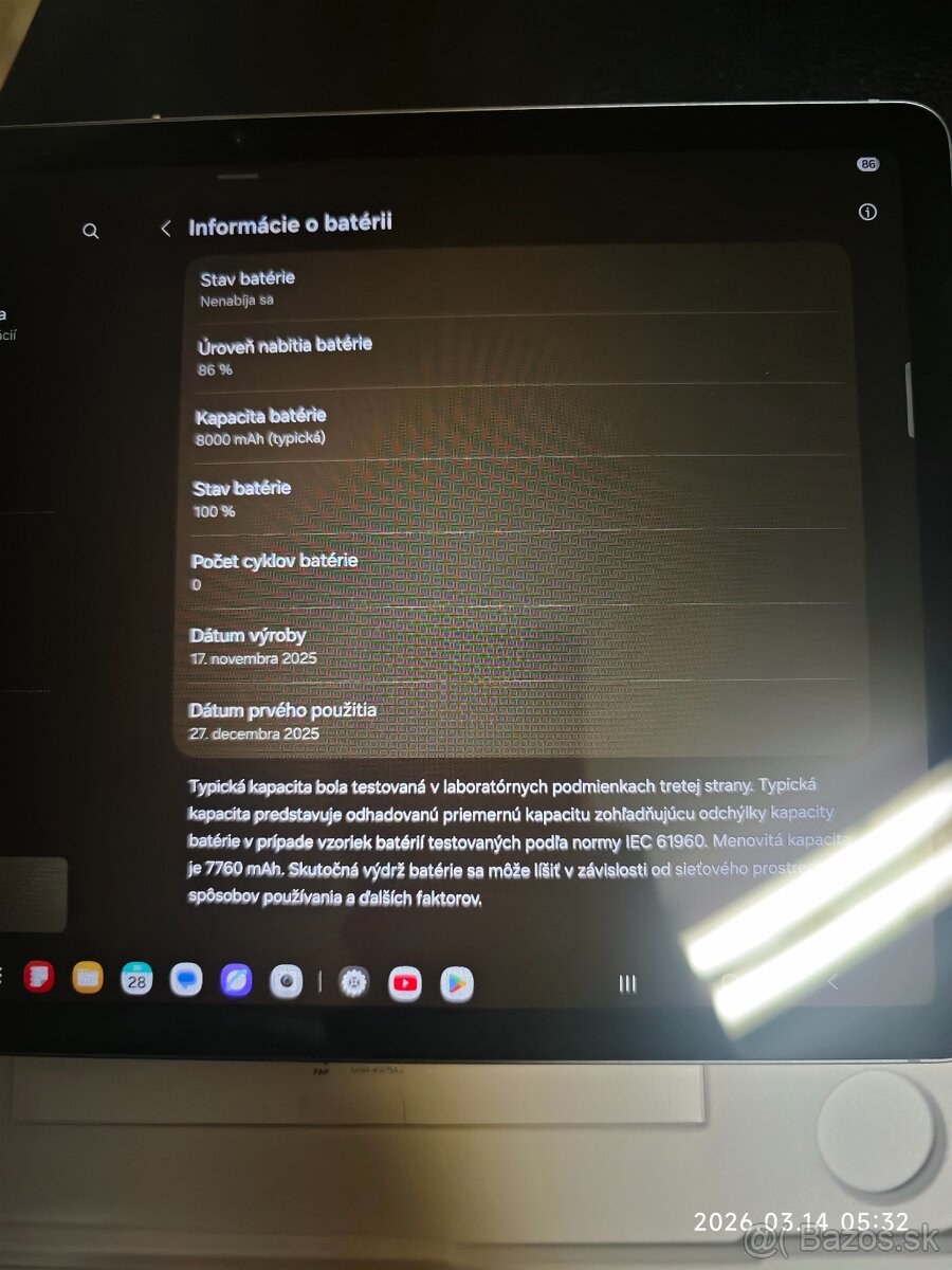 Tablet Samsung Galaxy S10 Lite - 7
