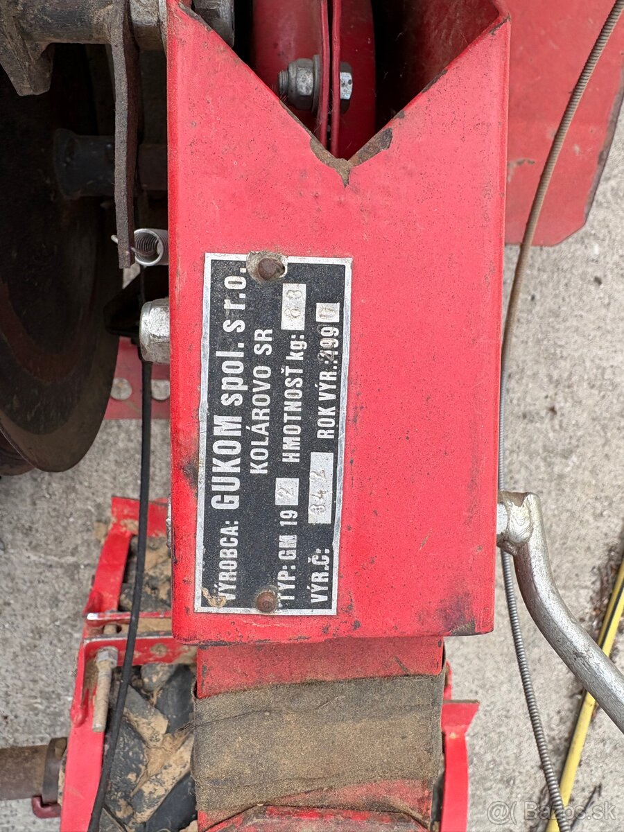 Rotavator/malotraktor OHV PRO 206 - 7