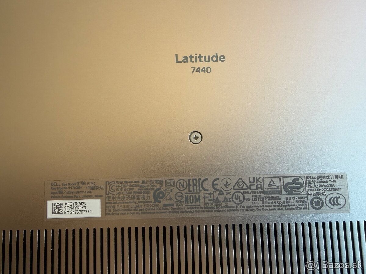 Business notebook Dell Latitude 7440 - 7