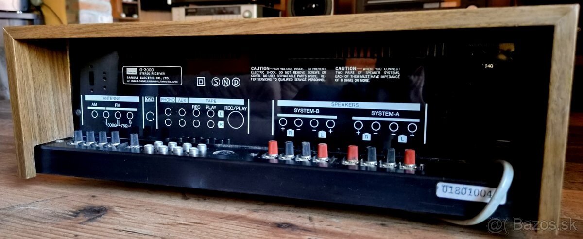 🟢 Sansui G-3000 - receiver - 7