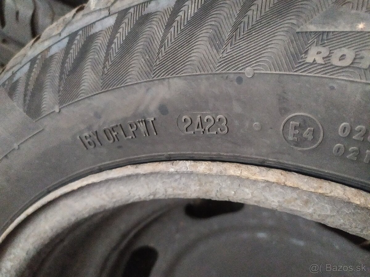 Zimná sada 15" 4x108 Peugeot 185/65 R15 - 7