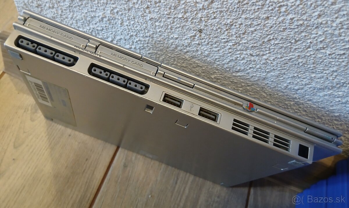 Ps2 Slim Sivá + Hry - 7
