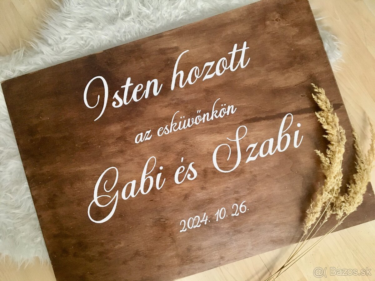 Uvítacie tabule (nie len na svadbu) - 7