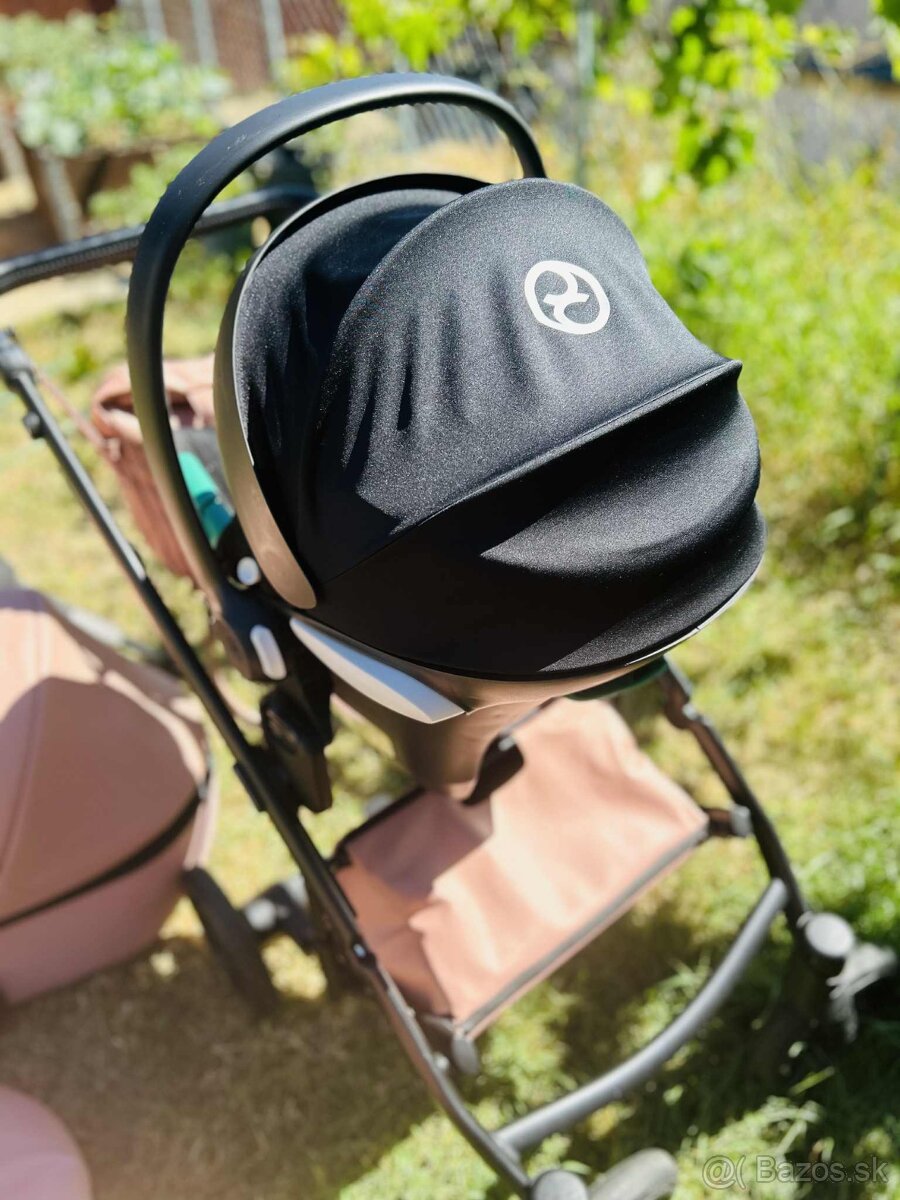 Anex e-type dvojkombinácia plus cybex vajíčko+isofix+adaptér - 7