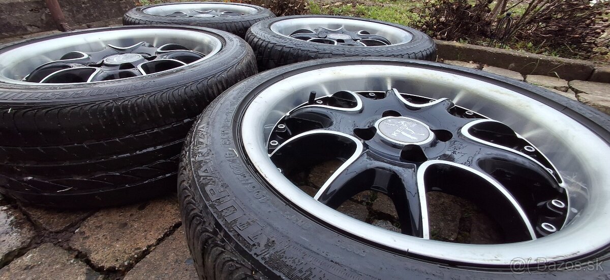 Keskin 4x100 R15 + Bridgestone 195/50R15 - 7