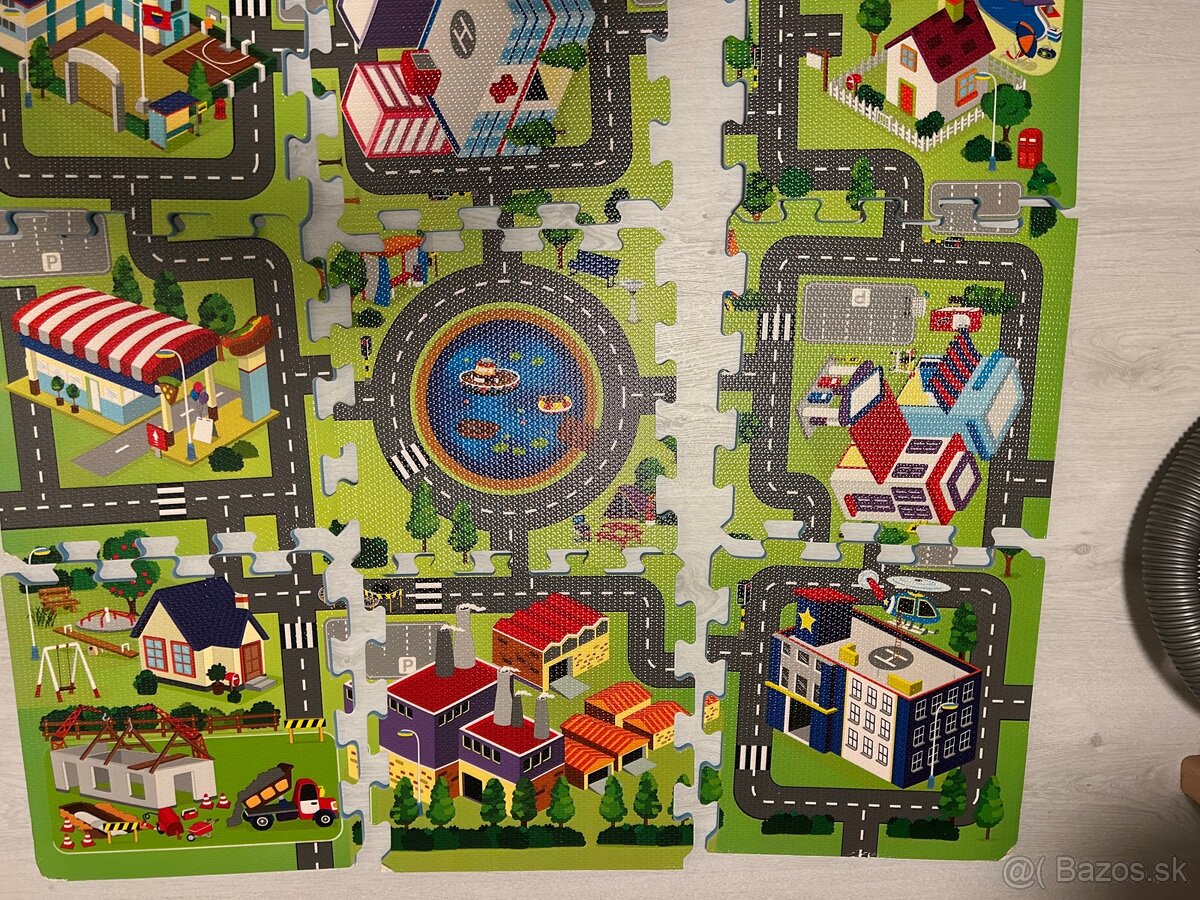 penova skladačka -skladačka pre deti na zem - 7
