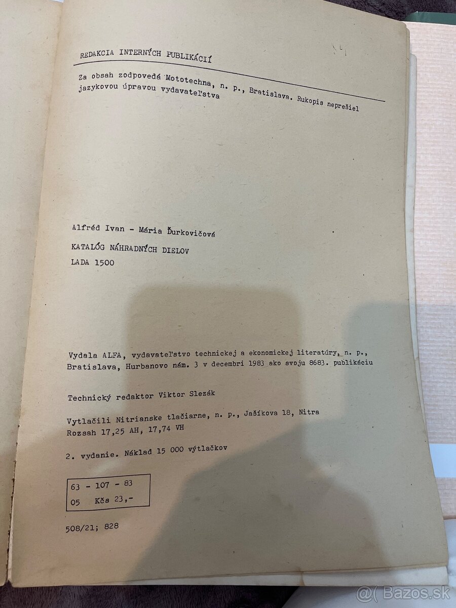 LADA 1500 katalog nahradnych dielov - 7