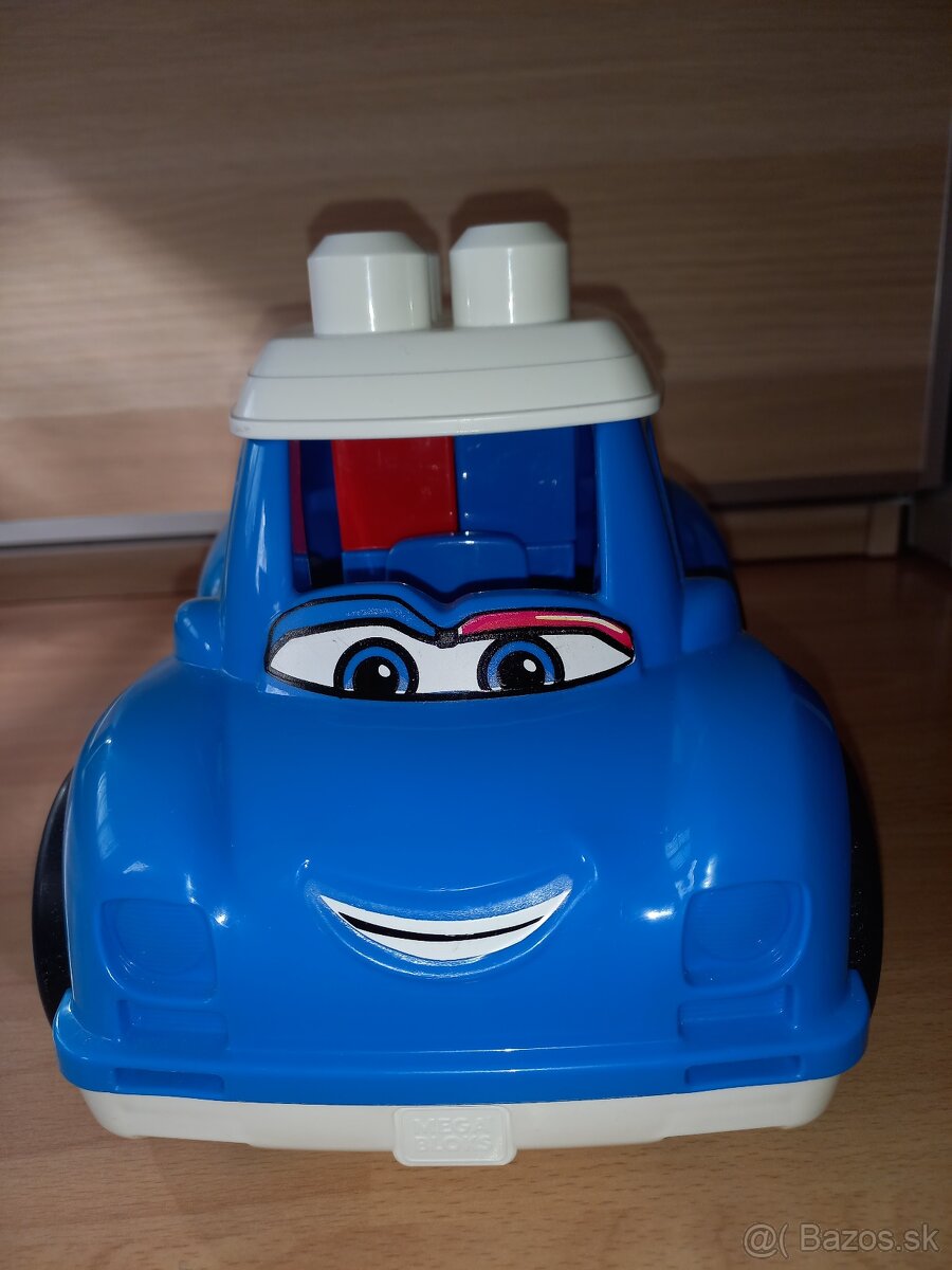 Stavebnicové autíčko polícia - 7