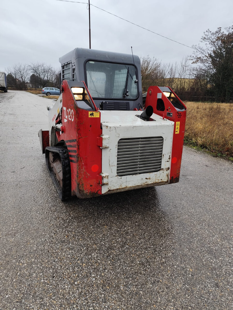 Pásový nakladač Takeuchi TL120, kúrenie, klíma. - 7
