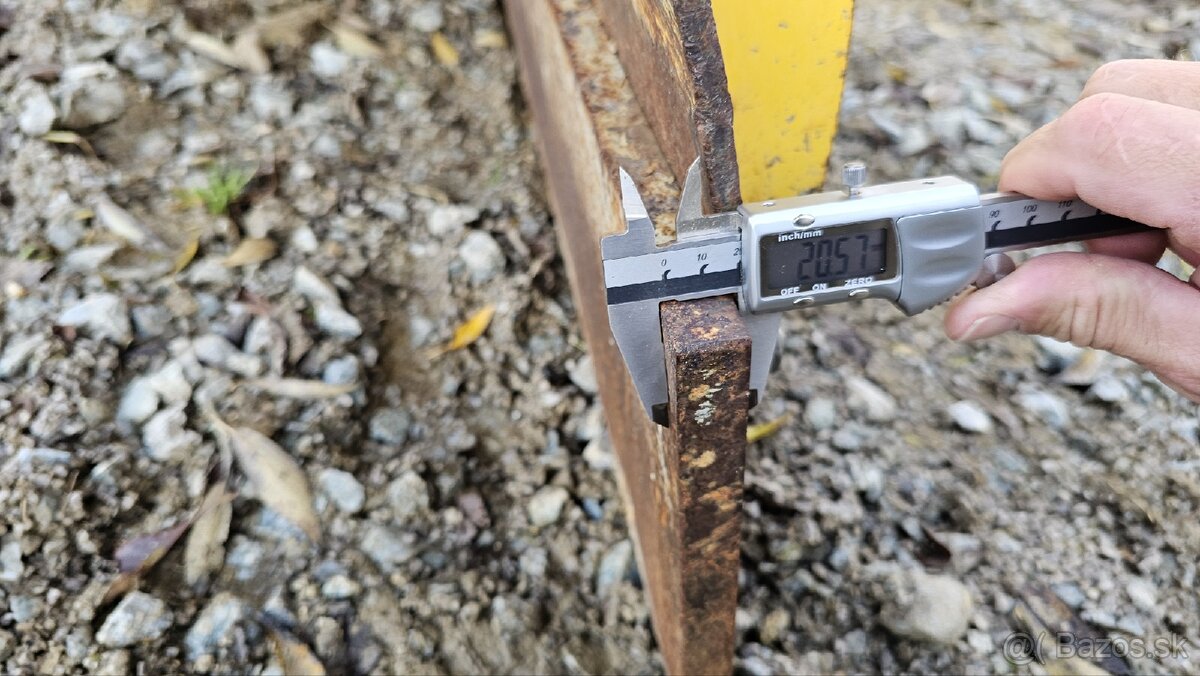 Radlica na sneh zadná hardox kat.2 ( kat1) - 7