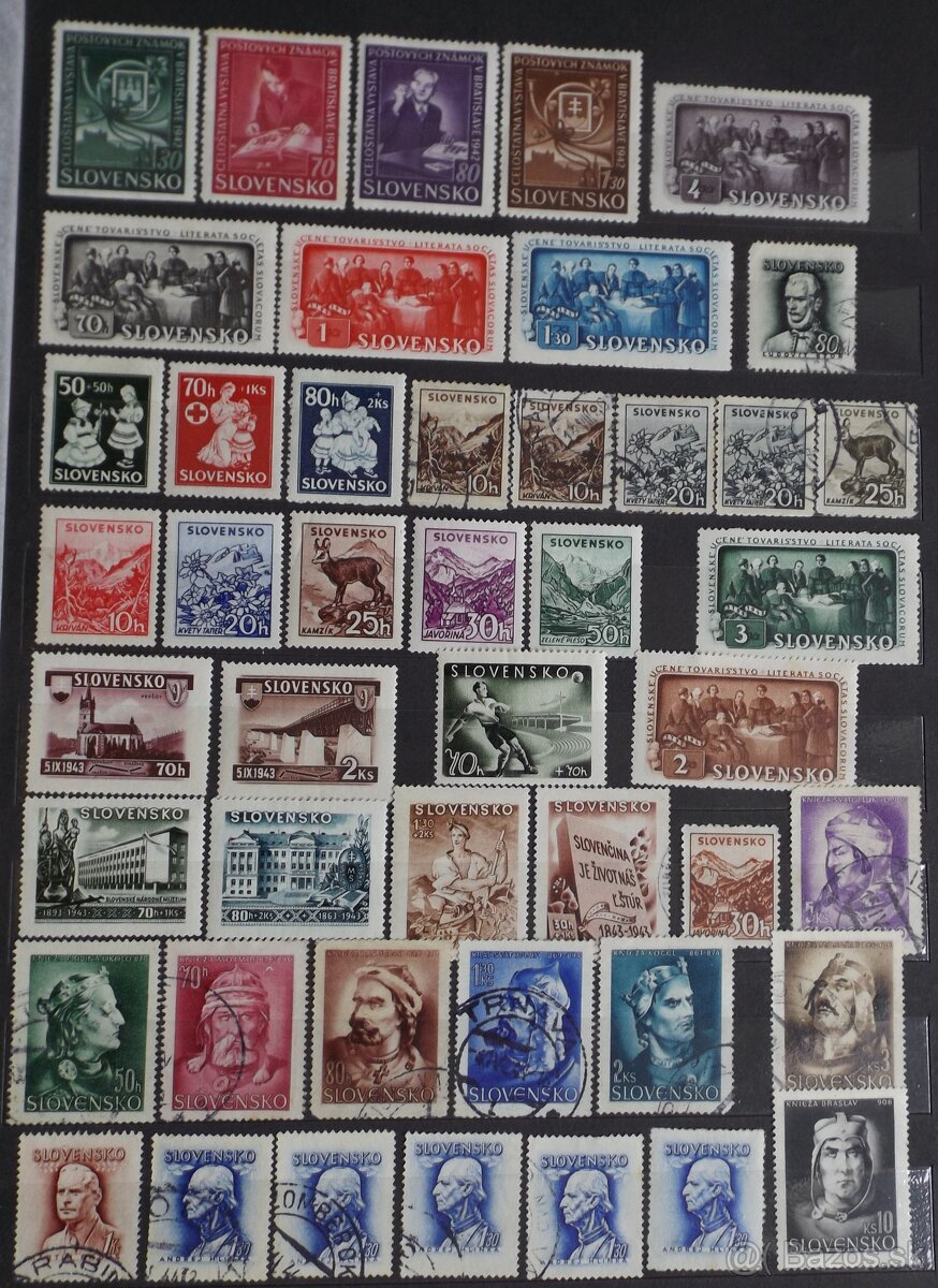 známky - Slovenský štát a Protektorát - 7