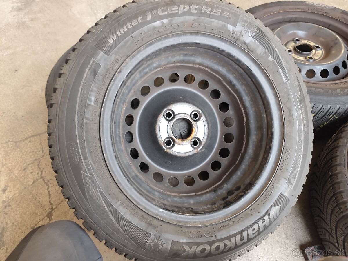 Sada huyndai Plechové disky 14ˇˇ - 7