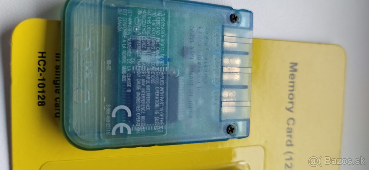 Predám playstation 2 memory card, 2 krát karta - 7