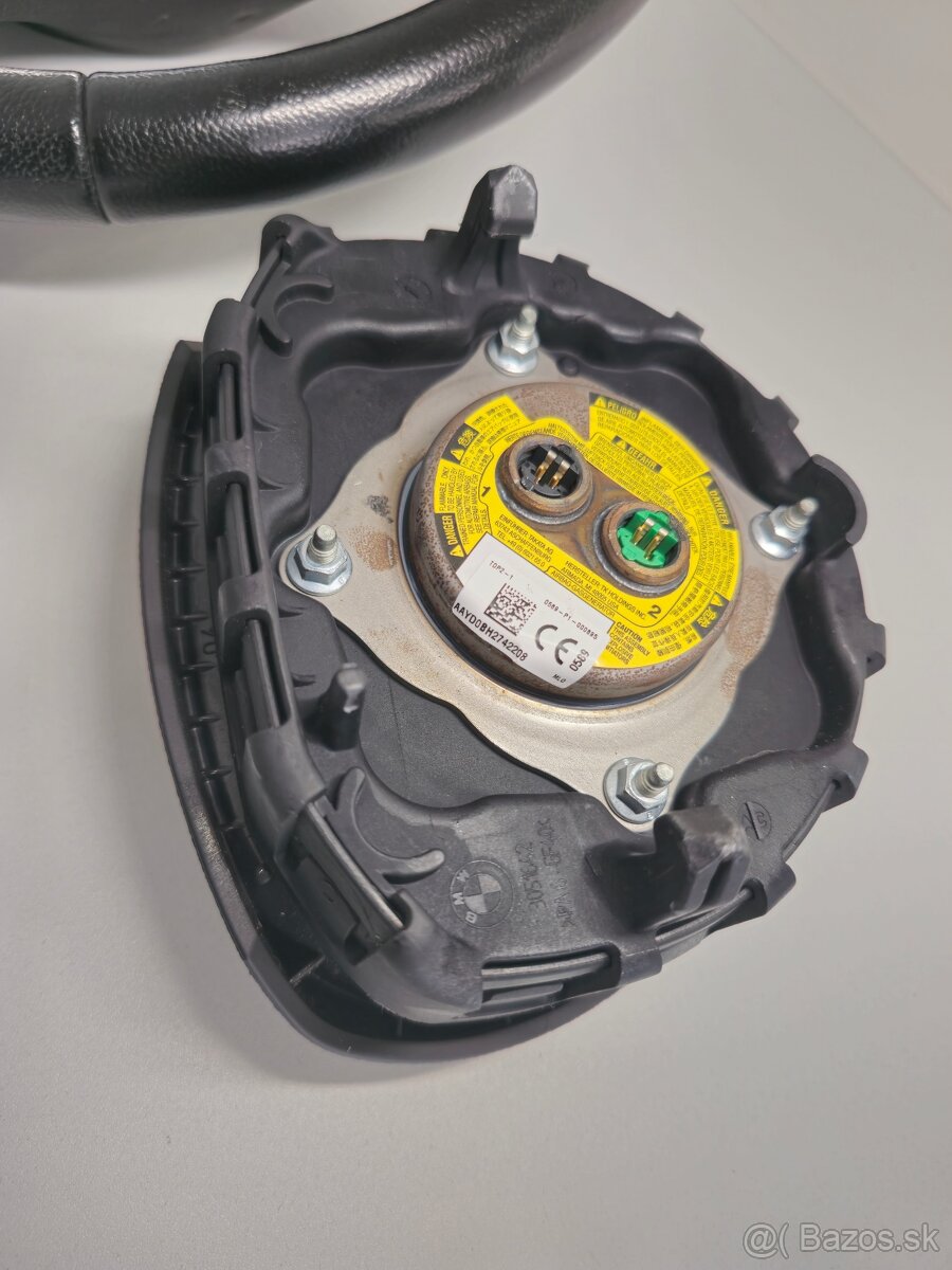 Športový kožený volant bmw e90 e91 e93 e87 - 7