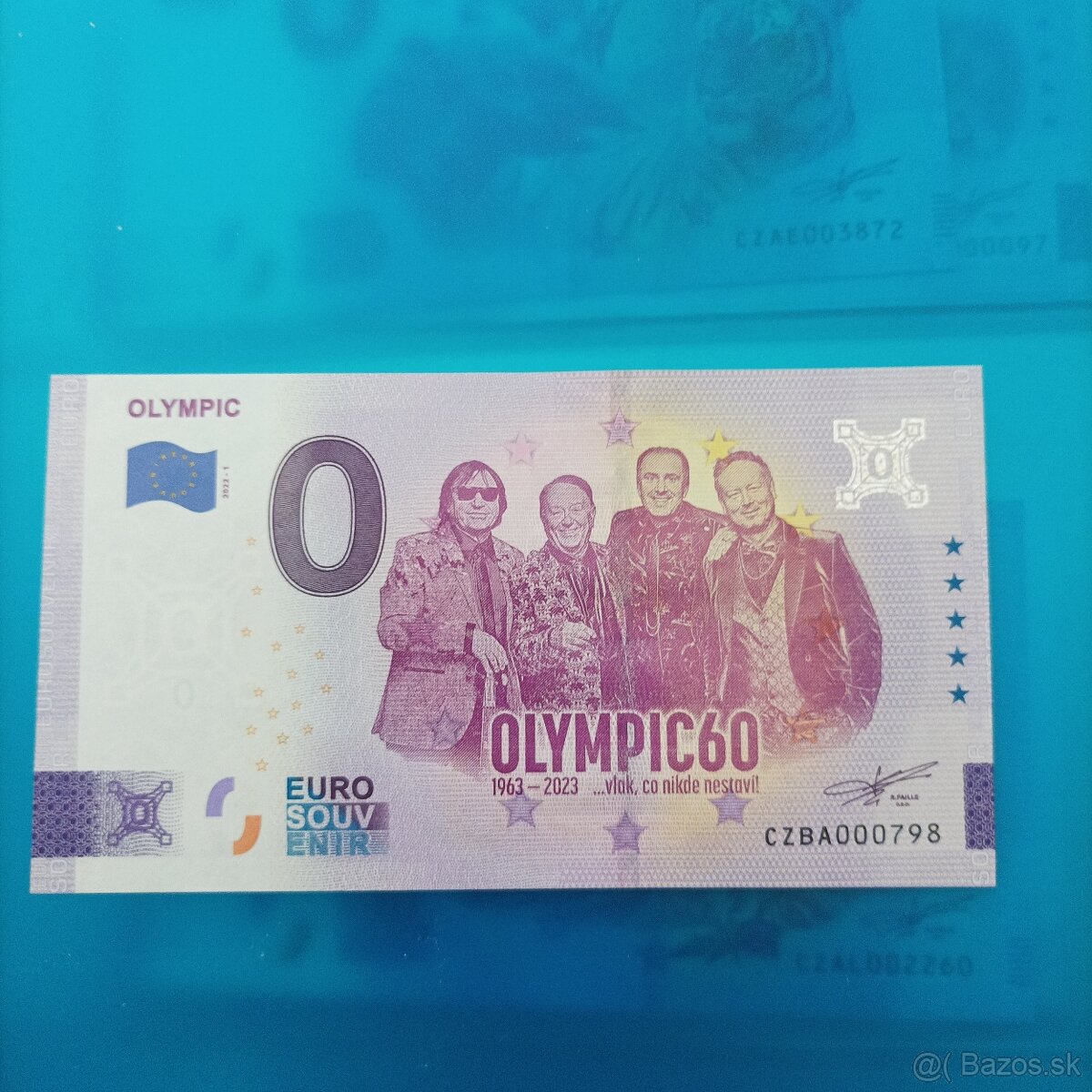 0 euro souvenír Česko - 7
