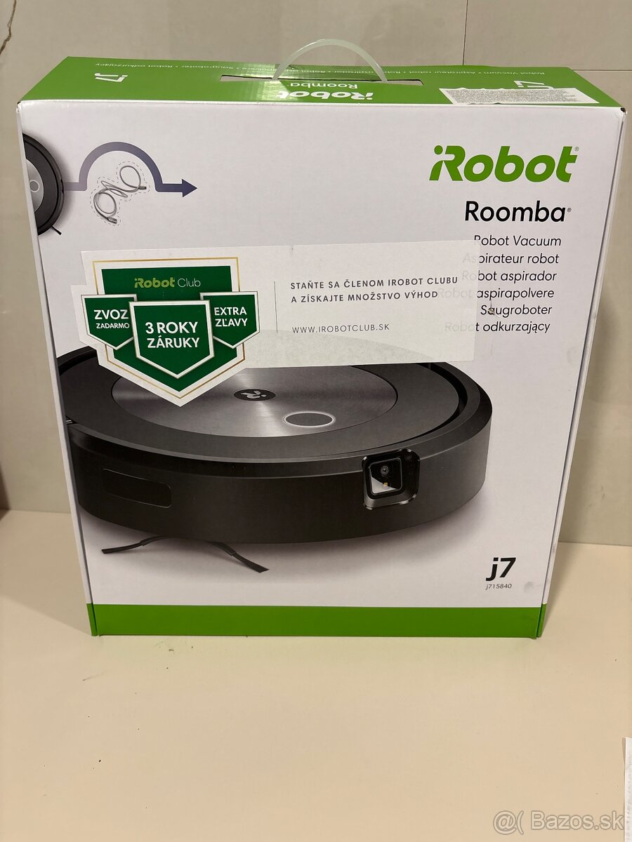 iRobot Roomba j7 čierny Robotický vysávač - 7
