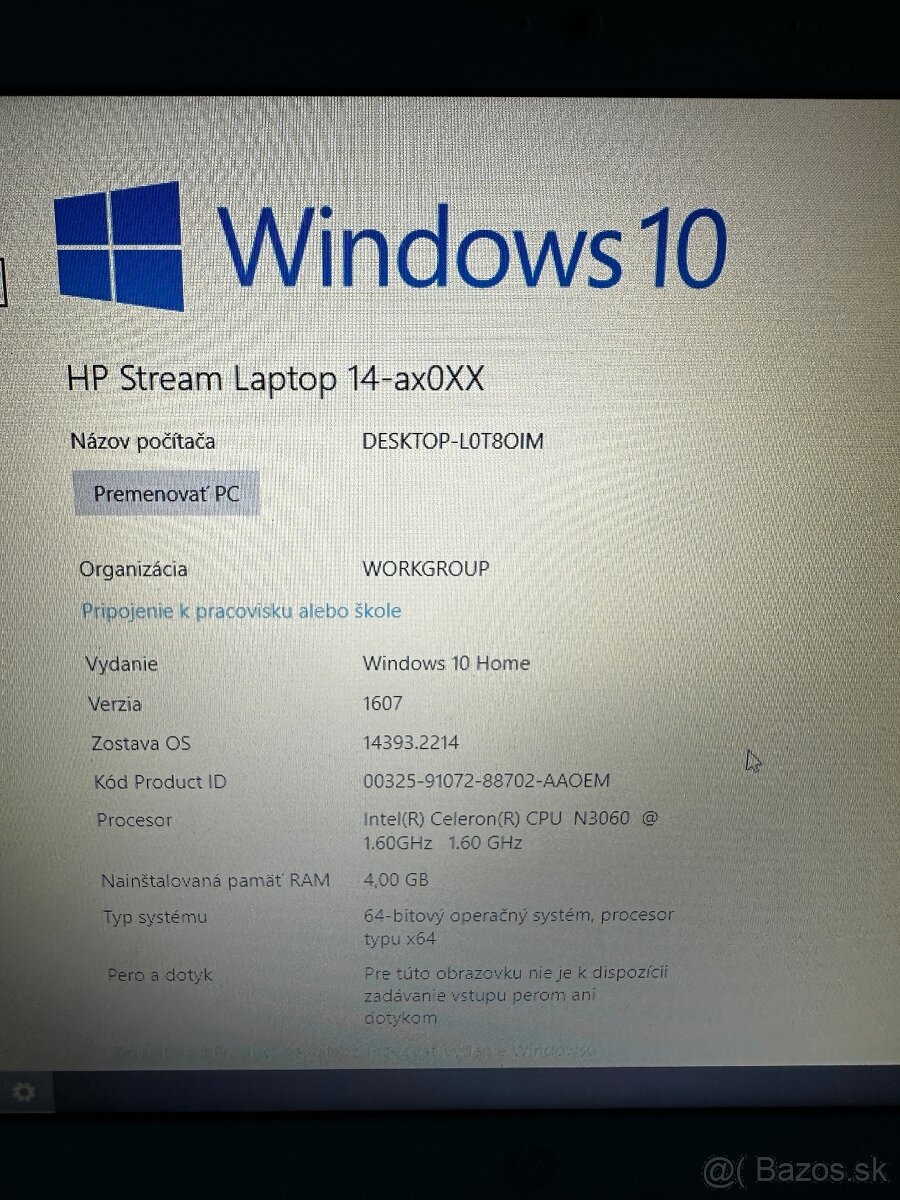 Hp stream 14 notebook modry - 7