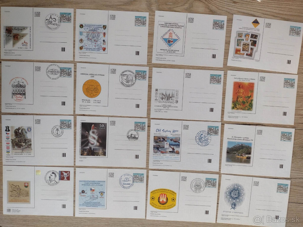 Predám ČS aršíky, korešpondenčné lístky a nálepné listy - 7