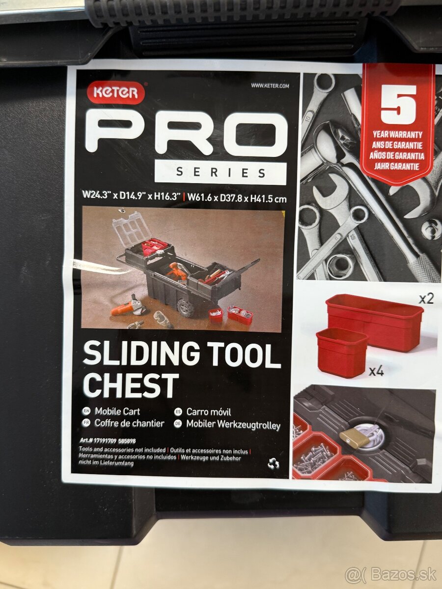 Keter pro Box na kolieskach 585898 - 7