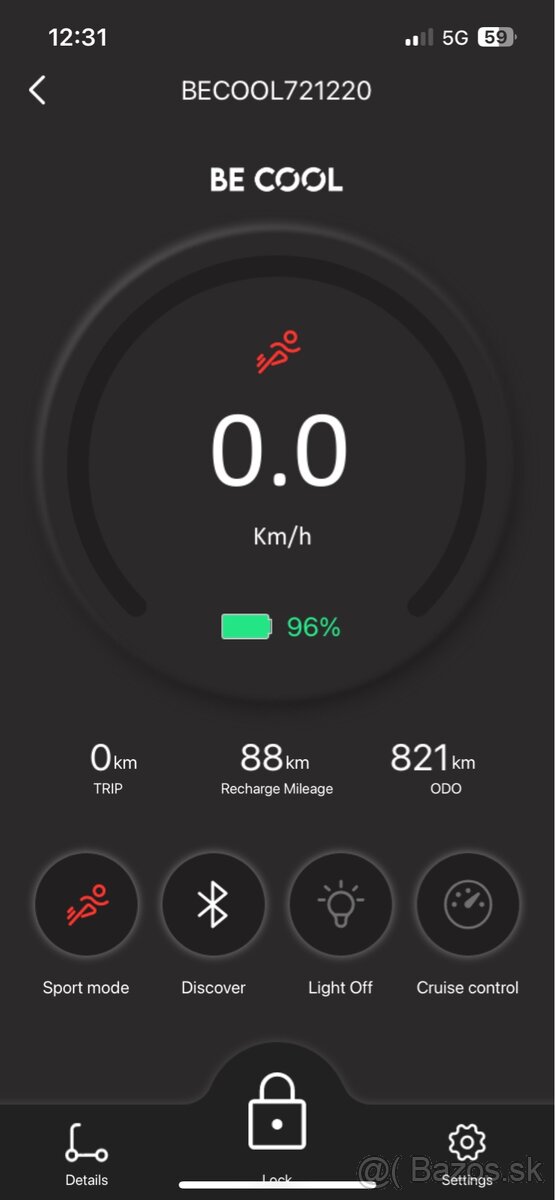 Predám elektrickú kolobežku BE COOL eSC-Pro3 - 7