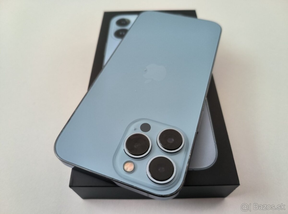 apple iphone 13 PRO MAX 256gb Blue / Batéria 88% - 7
