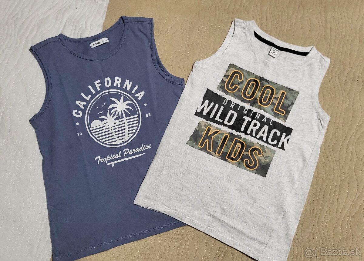 Chlapčenské tielka velk. 128, 134/140 - 7