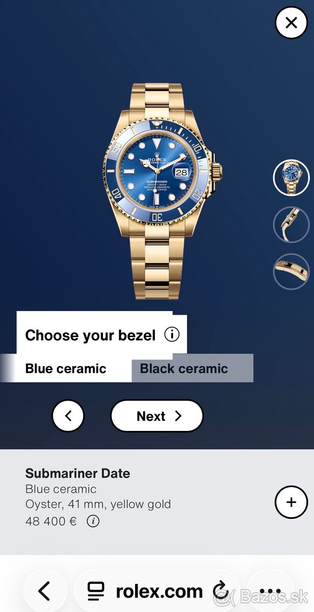 Rolex Submariner Date Gold - 7