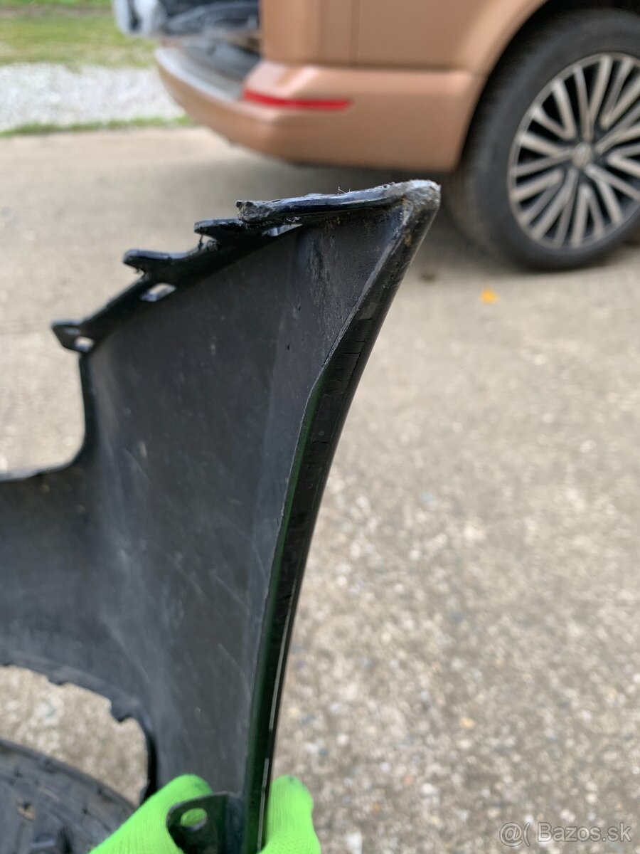 Predni naraznik vw golf 7 vii plny holy cerny - 7